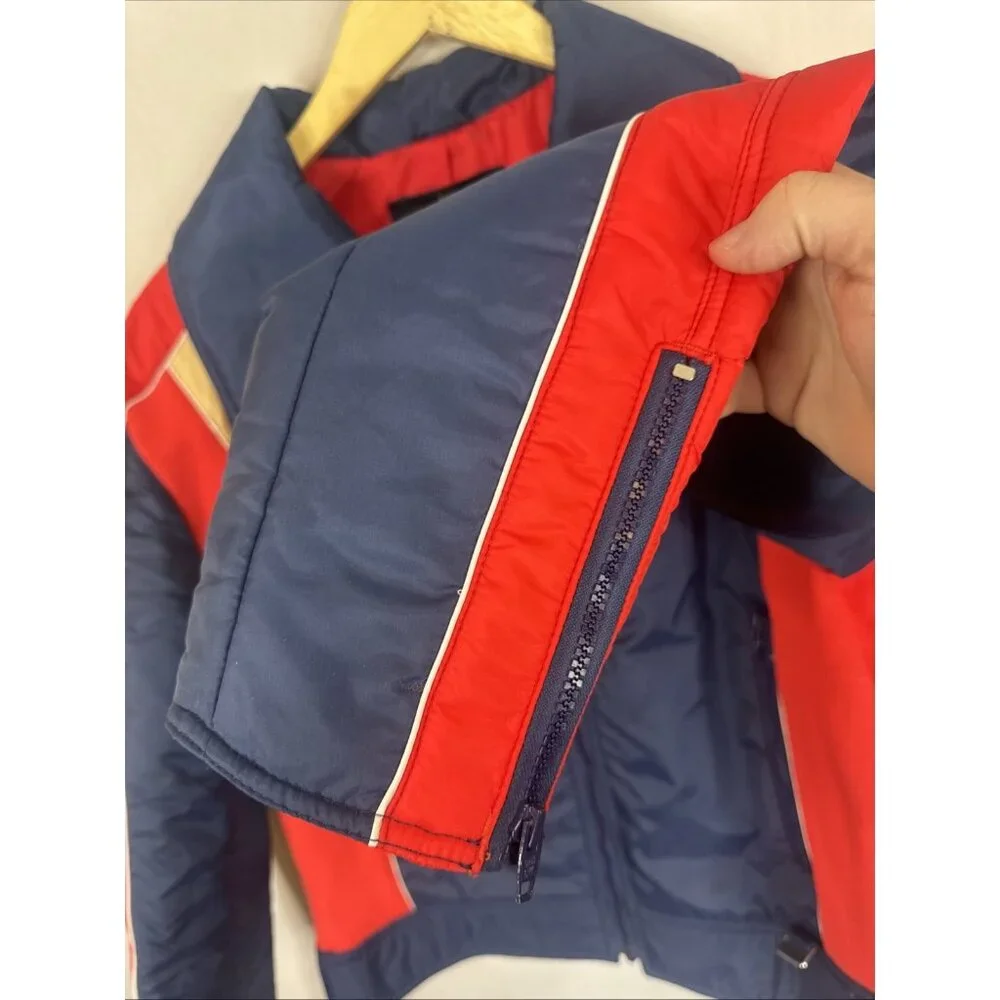 Vintage Experts Club White Stag Ski‎ Jacket Mens 44 NWT Colorblock 80s Deadstock